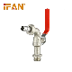 Ifan Customized Long Red Handle Brass Tap Water Supply S03 Type Garden Faucet