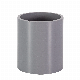 China High Quality PVC Pipe Fittings-Pn10 Standard Plastic Pipe Fitting Socket for Water Supply