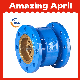  Cast Iron Flange Type Low Pressure Metal Seated Lift Silent Check Valve