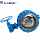 Three Eccentric Metal Seat Flange End Butterfly Valve