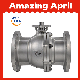  150lb DN250 Stainless Steel CF 3m API Flexible Ball Valve with Electric Actuator