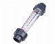  10-1000L/H Plastic Flow Meter Tube Float Liquid Flowmeter