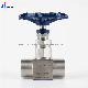 Oil and Gas Stainless Steel Handwheel Needle Valve 1/4" NPT Female Thread SS316L 6000psi