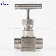 SS316 High-Pressure Stainless Steel Needle Valve Socket Welding End for Power Plant