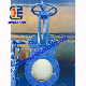  ANSI/API Cast Steel Wcb 304 Rubber Seat Water Flange Wafer Lug Flange RF 150lb Slurry Knife Gate Valve for Ash