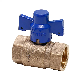 Bronze Ball Valve with Aluminum Handle for South America Market