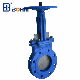 Ductile Iron or Cast Iron Ggg40 and Ggg50 Industrial Knife Gate Valve for Rising Stem