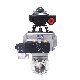 Stainless Steel SS304 SS316L Sanitary Hygienic Air Pneumatic Actuated Butterfly Valves