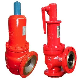  API 526 Boiler Flanged Spring Loaded Steam Safety Pressure Relief Valve with Lever Type