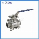 Sanitary Stainless Steel SS304/SS316L Food / Beverage Equipment/Welded/Clamped/Manual /Hygienic Non-Retention 3PCS Ball Valve &Globe Valve