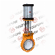 Pneumatic Actuator Ceramic Lined Knife Gate Valve