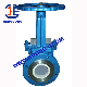  API/ANSI Carbon Steel Wcb Lined Chemical Resistant Ceramic Knife Gate Valve for Cement