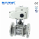 Electric Ceramic Flanged Ball Valve Q941tc-16p Wear-Resistant Lime Slurry Particles Explosion-Proof Lined Stainless Steel