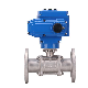  Industrial Pressure Control Valve Price 3 Piece Stainless Steel Manual Flange 3PC Ball Valve
