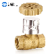 D&R 2 Way Brass Lockable Ball Valves 1/2 Inch Female Male Thread Waterproof Magnetic Lock Ball Valve Key for Water Use