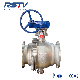 Stainless Steel/ Wcb Flange End Worm Gear/ Electric/Pneumatic Industrial Trunnion Ball Valve