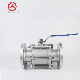  3PC Flanged Ball Valve SS304 1000wog with 5