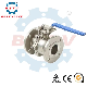  Flange Type CF8m SS304 Flanged Ball Valve with ISO Mounting Pad