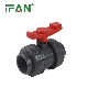 Ifan Free Sample PVC Ball Valve Single Union Double Union Ball Valve