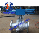  API/DIN/BS Cast Steel Iron Wcb Gg25 JIS 10K Hot Selling Pneumatic Stainless Steel 316 Flange Ball Valve