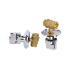 1/2" Forged Chrome Copper Silver Concealed Brass Ball Valves for Water Use