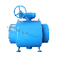 Pn16/25, DN600-1200 Gear Actuated Fully-Welded Steel Ball Valve Carbon Steel Rptfe Seal Welded Ball Valve