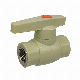 PPR Steel Core All-Plastic Double Union Ball Valve Tap Water Shut off Switch PPR Ball Valve