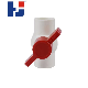  PVC UPVC Plastic Water Supply Plastic Pressure Pipe Tube Fittings Ball Valve (THREAD) Plastic Pipe Fittings Ball Valve Thread