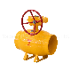 Mini Fashion Design Cast Steel Flanged Manual Ball Valve Suitable for Oil and Natural Gas