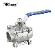 Stainless Steel Machinery Parts Investment Ball Valve manufacturer