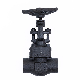 A105 Industrial High Pressure API 1/2 3/4 1 1-1/4 1-1/2 2 Inch Forged Steel Gate Valve