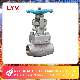  Forged Welded Bonnet Pressure Seled Bonnet Welded Flanged Rising Stem Gate Valve for Sour Service