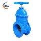 Pn10 Pn16 Flanged DN 500 DN600 DN1000 Resilient Wedge Gate Valve