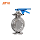 Wafer Type High Performance Fire Safe Ss Butterfly Valve From CE Supplier