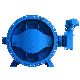  Gear Operated Bi-Offset Soft Seat Flange End Butterfly Valve