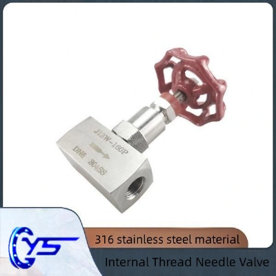 3/8" 1/4" 1/2"Pn40 Stainless Steel 304 Manual Instrumentation Needle Valve