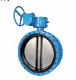  Gear Operated NBR Seat Wafer Butterfly Valve for Water