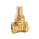  Hot Sale 1/2′-2 Inch Brass Lockable Water Gate Valve with Female Thread