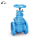  Hand Wheel Cast Ductile Iron Flange Non Rising Stem Metal Seated BS3464 Stainless Steel Stem Gate Valve