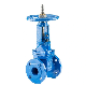 Ductile Iron Rising Stem Metal Seated Flanged Gate Valve for Water Supply Pipelines