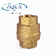  OEM Brass Water Vertical Spring Loaded Ball Lift Check Valve