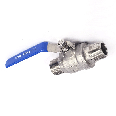 1/2"-2"Stainless Steel 304 Pairs of Silk Ball Valve Outside Home Water Pipe Valve Switch Valve Industry