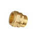 ISO9001 Certified Brass Stright Compression Union Female Ferrule Coupler Pipe Fittinfg