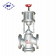 Pn16 DN100 Both Hand and Pneumatic Steam Pipe Temperature Control Diaphragm Cut-off Valve for Steam Printing and Dyeing
