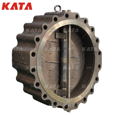 Kata Valve 2" to 54" 150lb C95800 Bronze Body Lug Type Wafer Type Dual Disc Check Valve