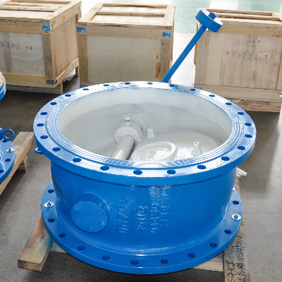 2.5MPa Carbon Steel Tilting Disc Hard Seal Slow Closing Butterfly Check Valve