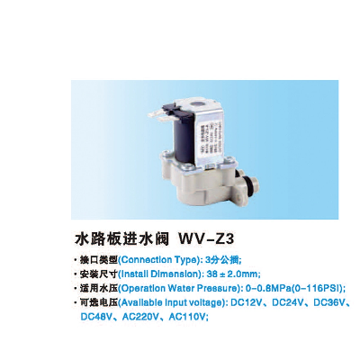 OEM/ODM Available 12V 24V 36V 220V 1/2" 3/8′′normally Closed Plastic Solenoid Valve Water Inlet Valve