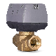 1.6MPa Fan Coil Unit Water Brass Motorised Control Valve