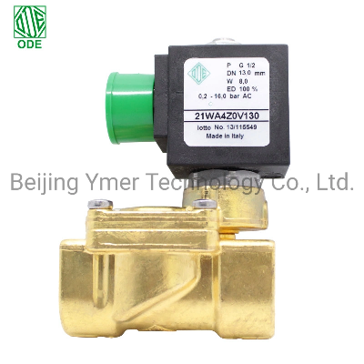 Wholesale Italy Ode 21wa4z0V130 1/2"Electric Normally Open Solenoid Valves for Gas