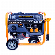  Electric Start 6kw 7kw Single Phase Open Type Portable Gasoline Generator with Up190 14HP Engine